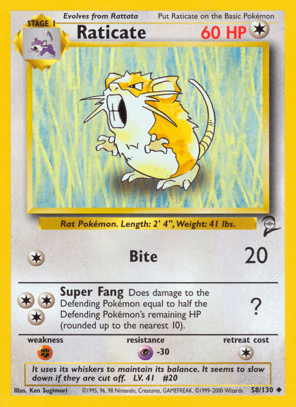 Raticate 58