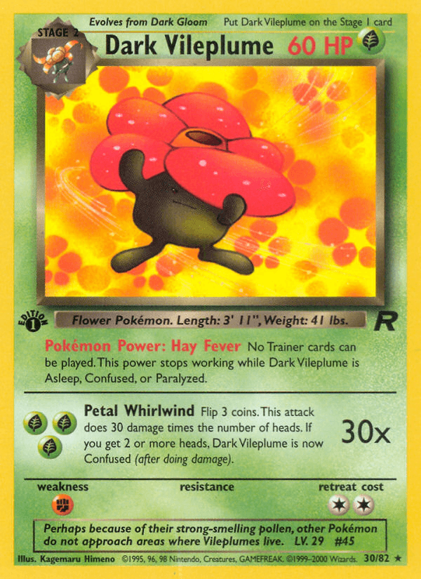 Dark Vileplume 30