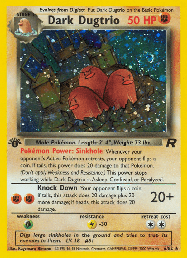 Dark Dugtrio 6