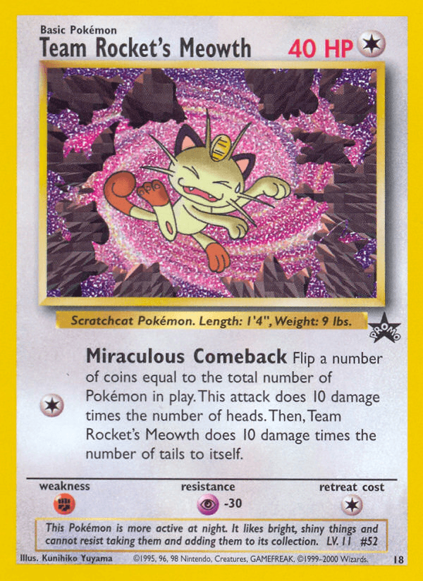 Team Rocket's Meowth 18