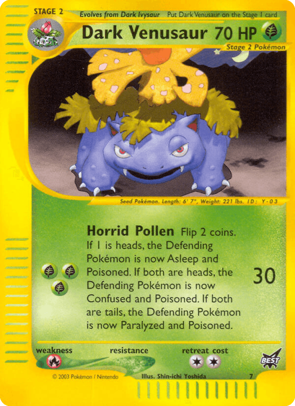 Dark Venusaur 7
