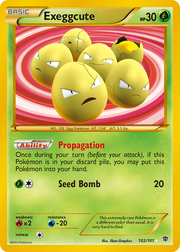 Exeggcute 102