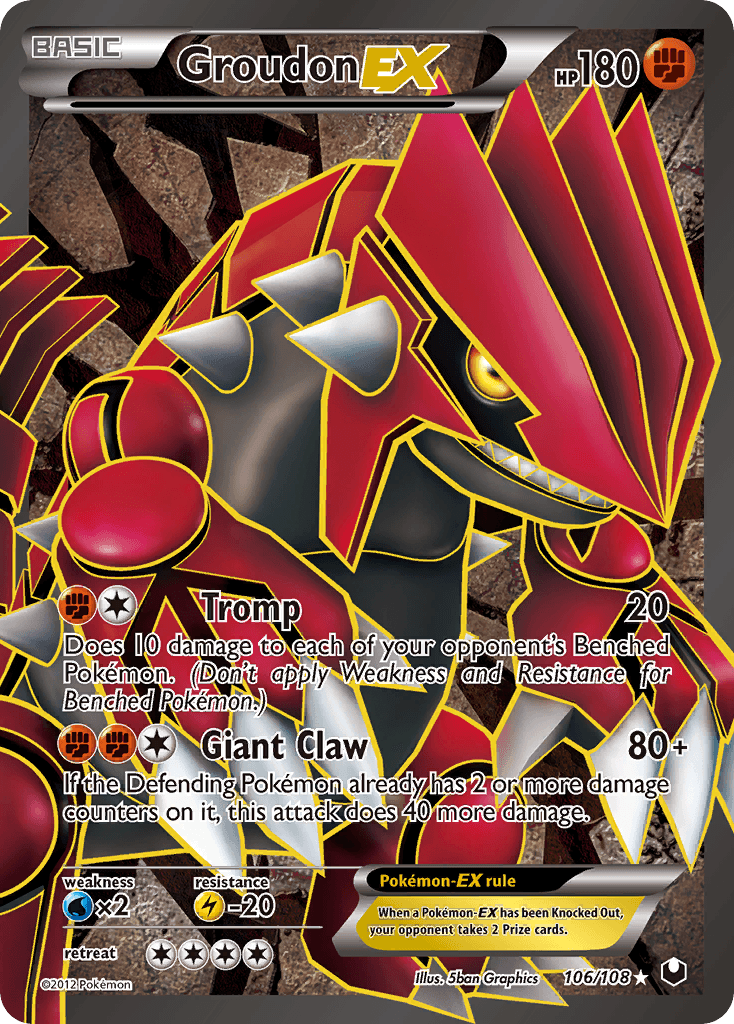 Groudon-EX 106