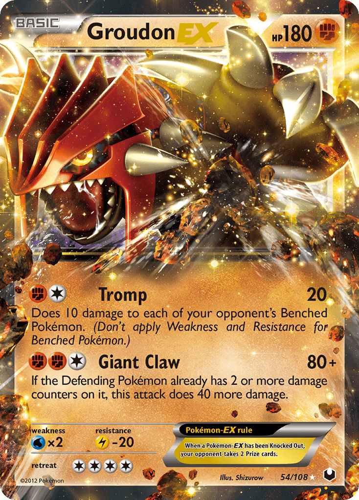 Groudon-EX 54
