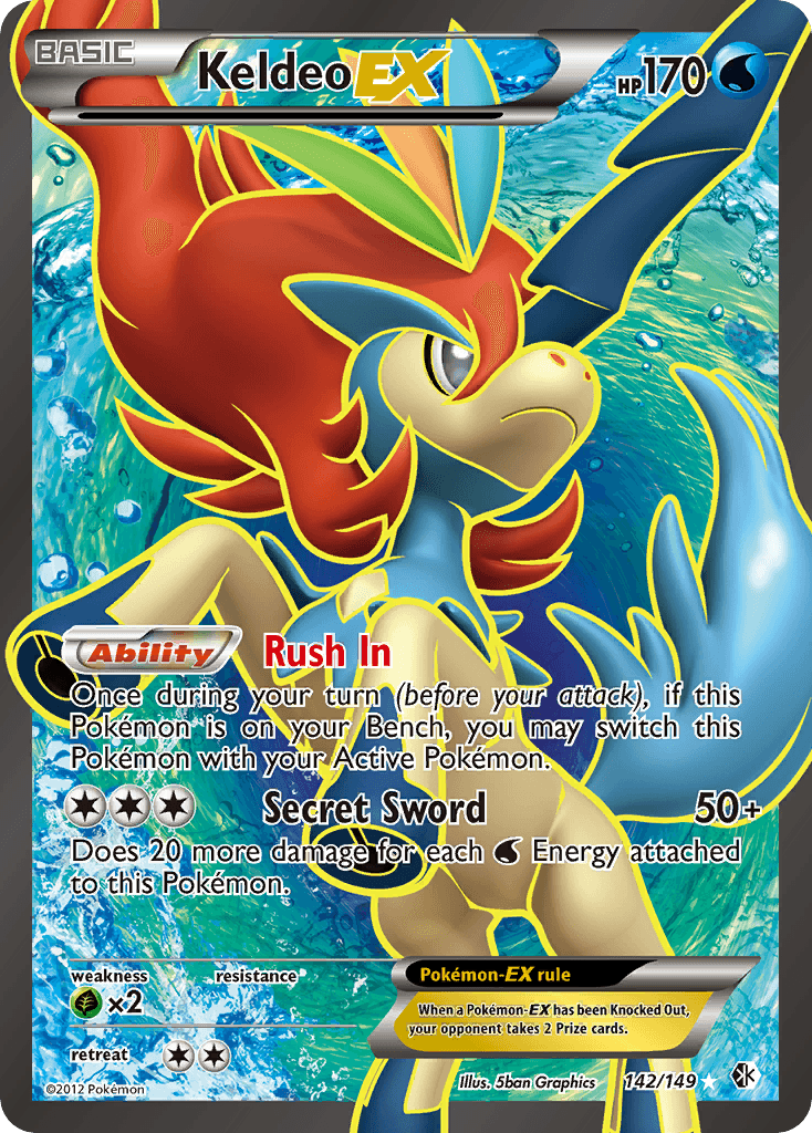 Keldeo-EX 142