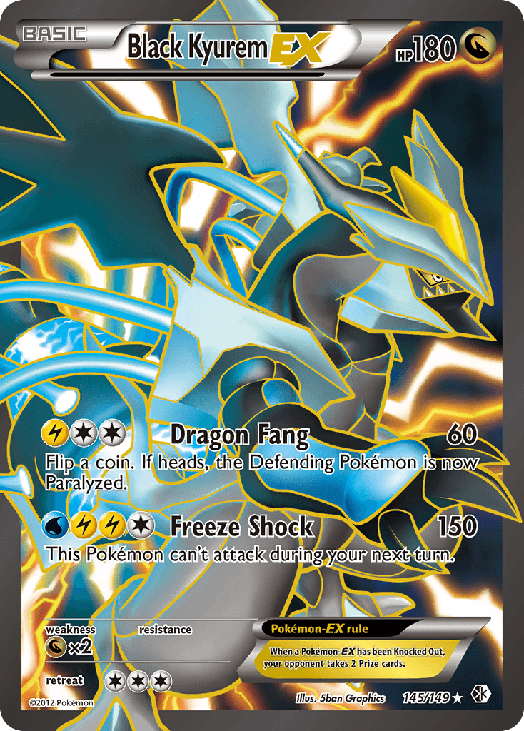 Black Kyurem-EX 145