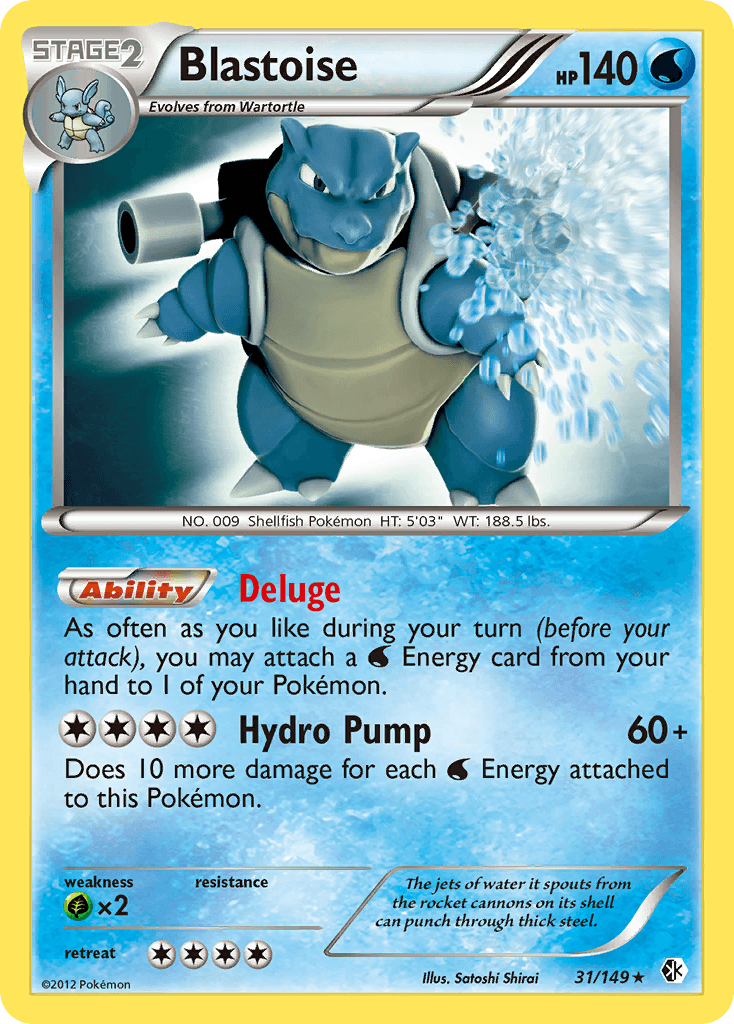 Blastoise 31