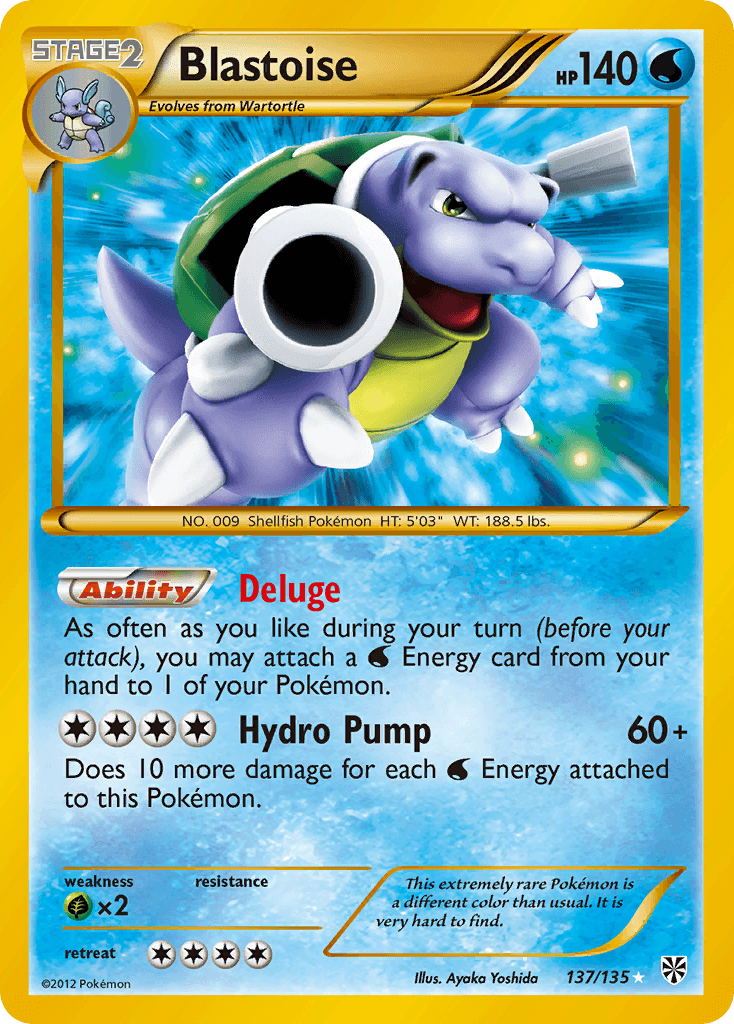 Blastoise 137