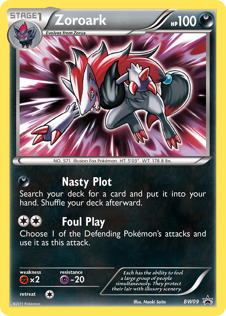 Zoroark BW09