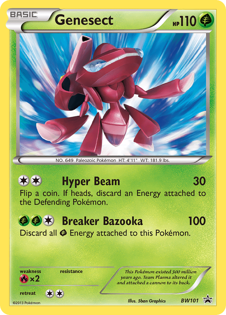 Genesect BW101