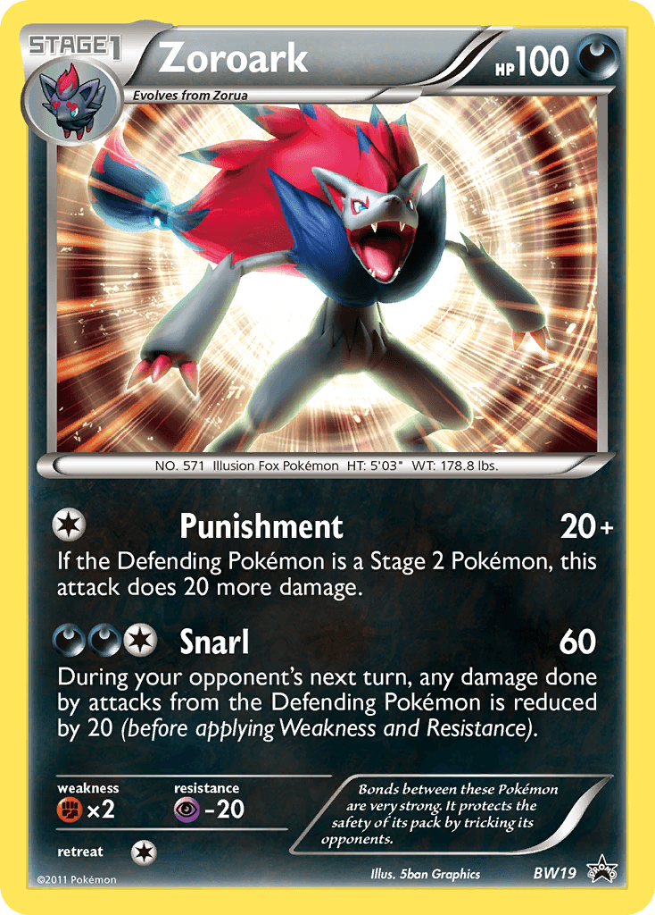 Zoroark BW19