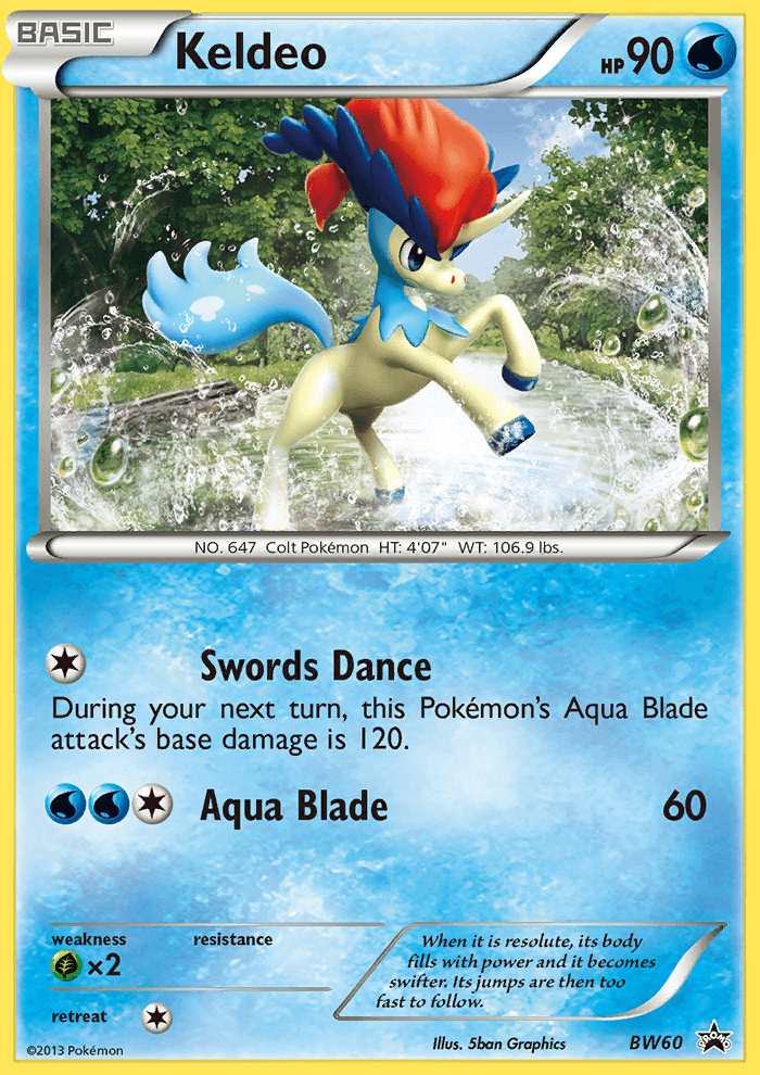 Keldeo BW60