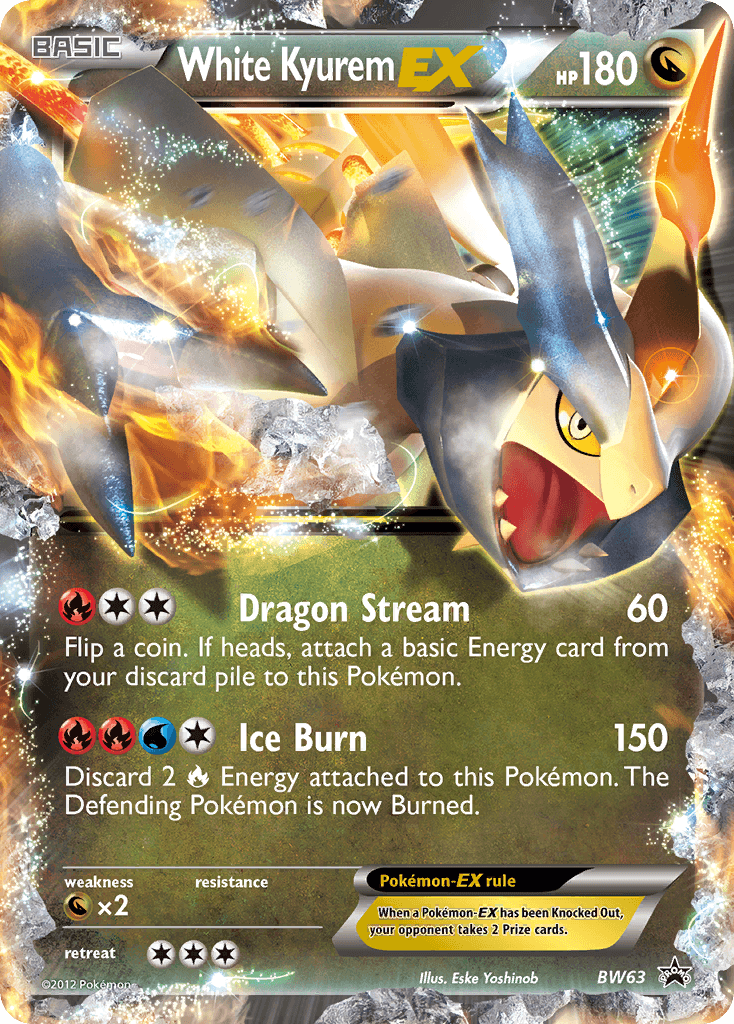 White Kyurem-EX BW63