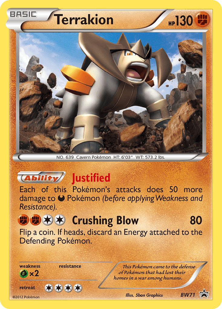 Terrakion BW71