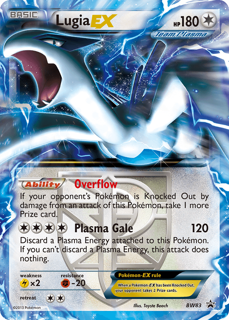 Lugia-EX BW83