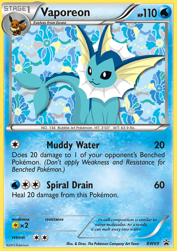 Vaporeon BW89