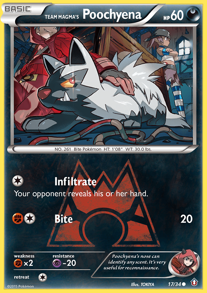 Team Magma's Poochyena 17
