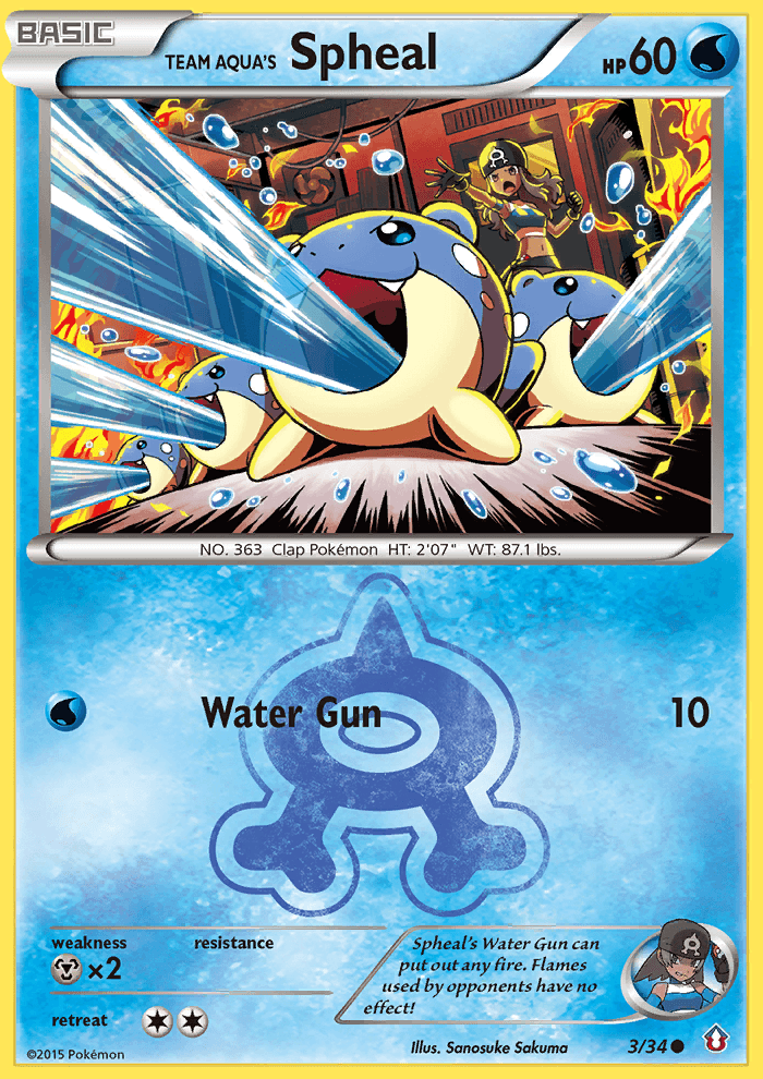 Team Aqua's Spheal 3