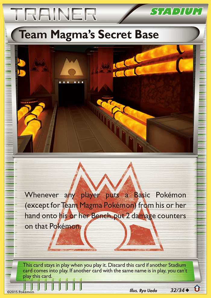 Team Magma's Secret Base 32