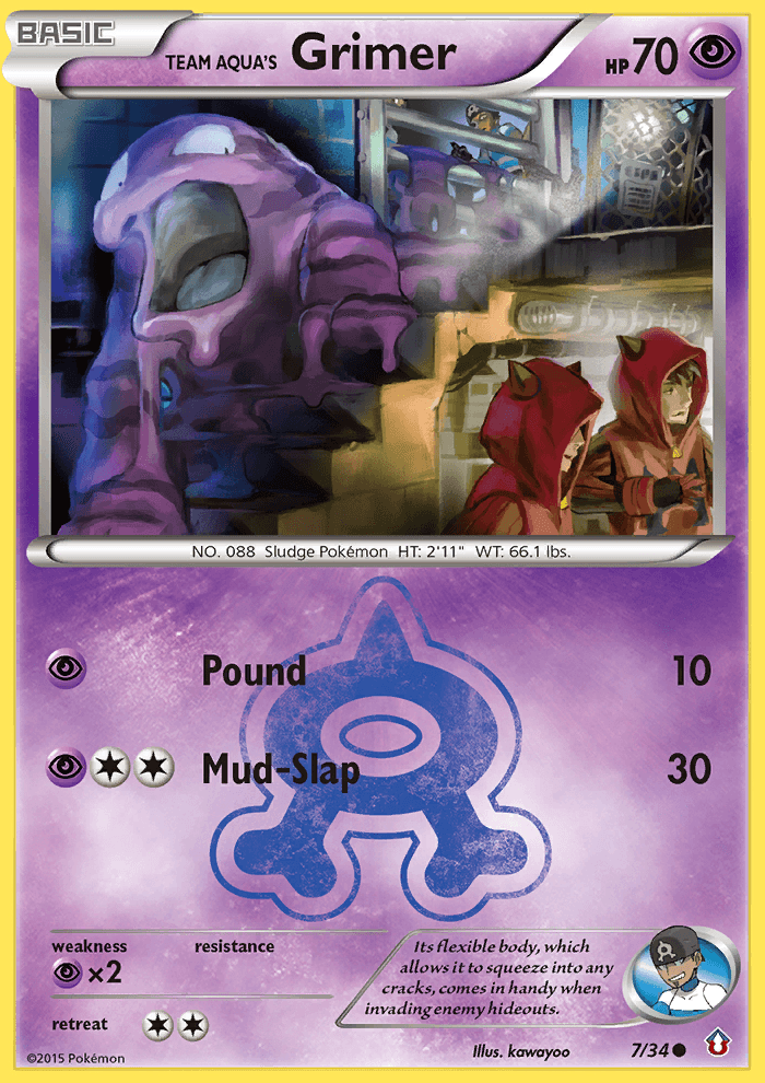 Team Aqua's Grimer 7