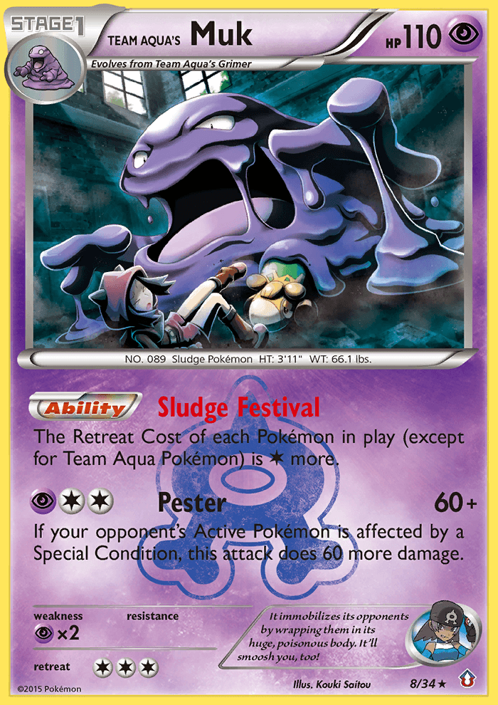 Team Aqua's Muk 8