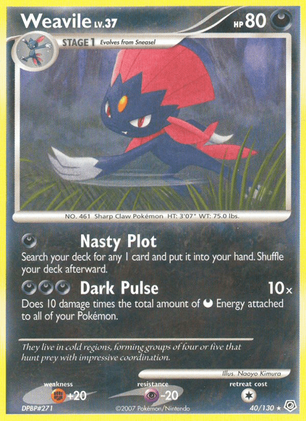 Weavile 40