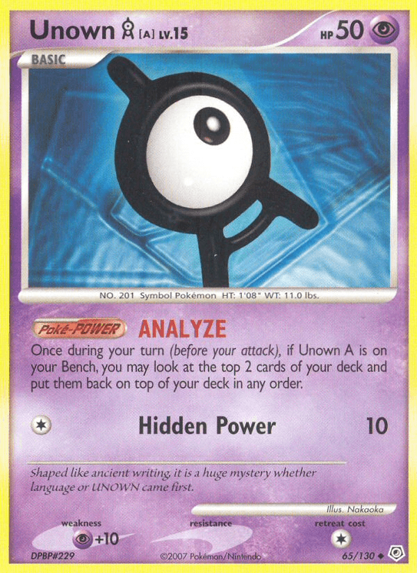 Unown [A] 65