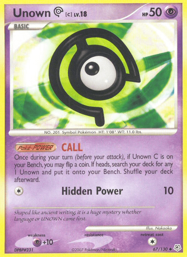 Unown [C] 67