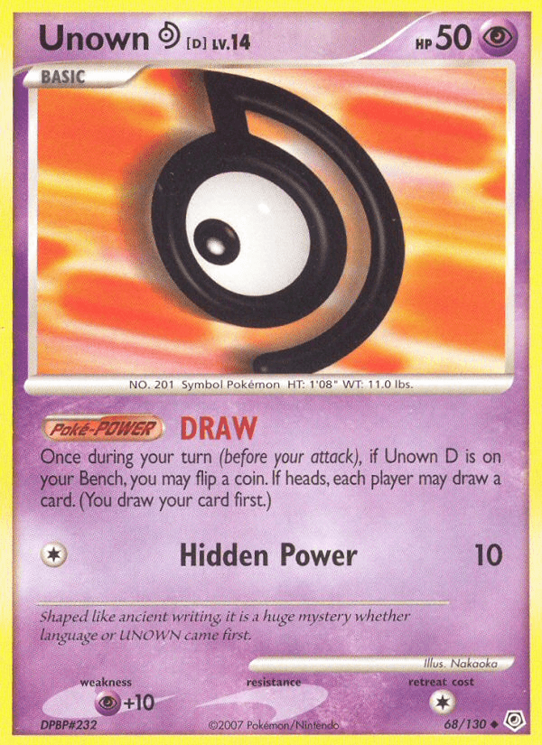 Unown [D] 68