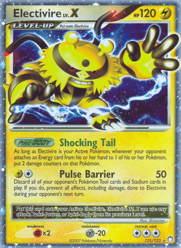 Electivire LV.X 121
