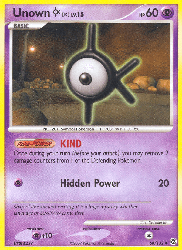 Unown [K] 68