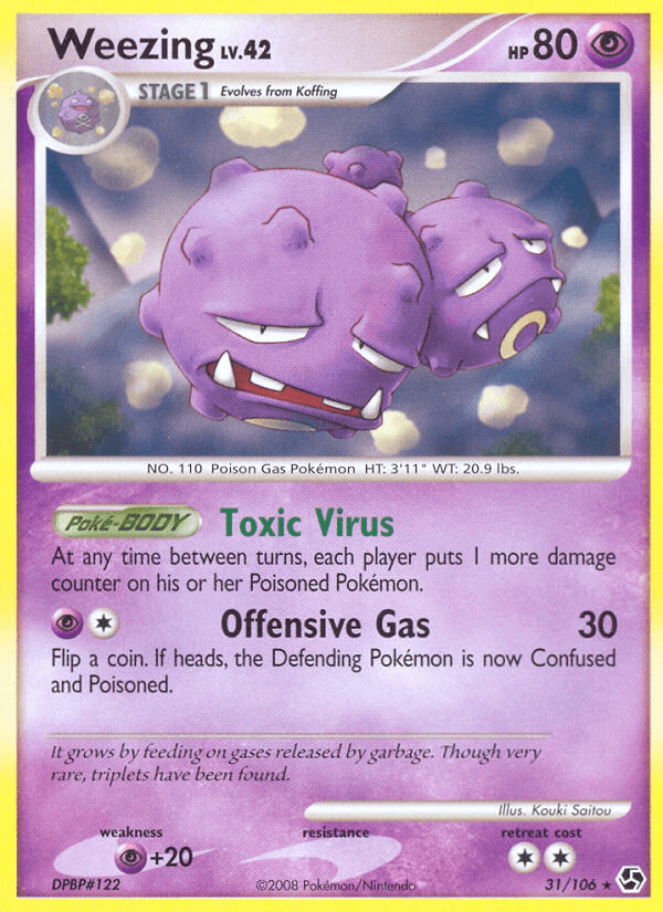 Weezing 31/106