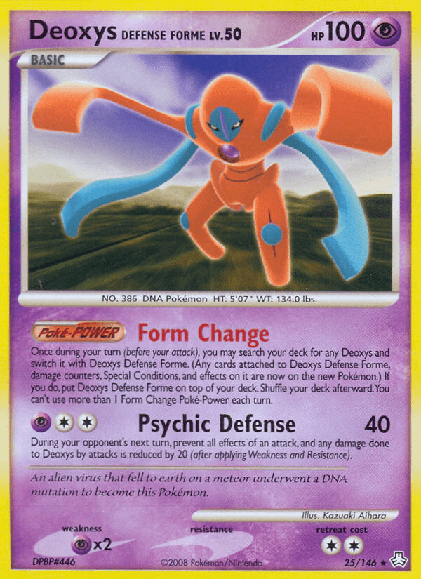 Deoxys Defense Forme 25