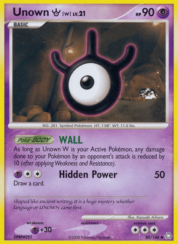 Unown [W] 80