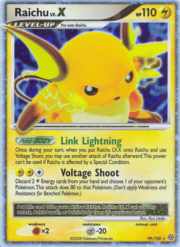 Raichu LV.X 99