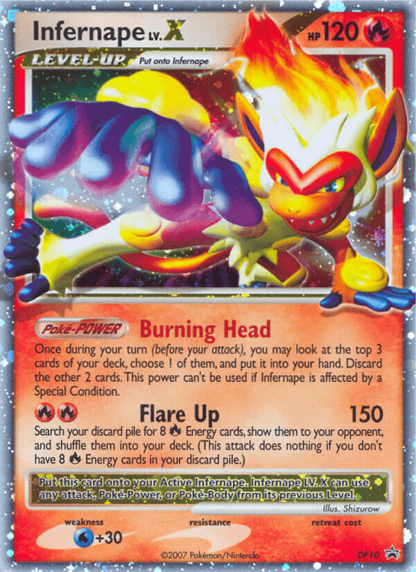 Infernape LV.X DP10