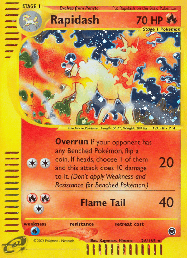 Rapidash 26