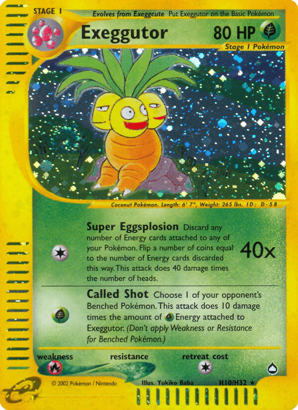 Exeggutor H10