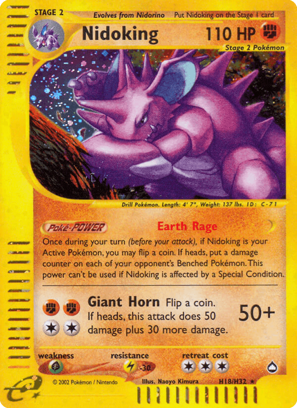 Nidoking H18