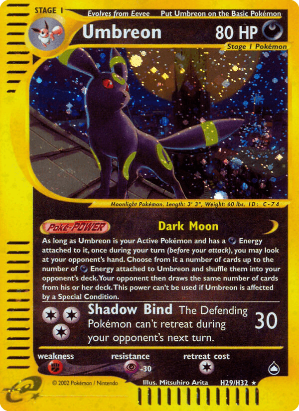 Umbreon H29/H32