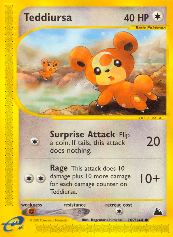 Teddiursa 109