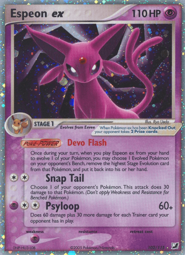 Espeon ex 102