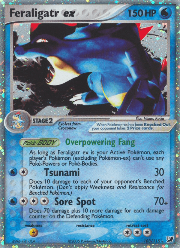 Feraligatr ex 103