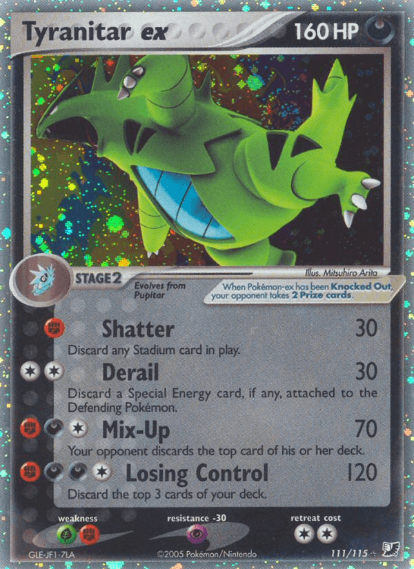 Tyranitar ex 111