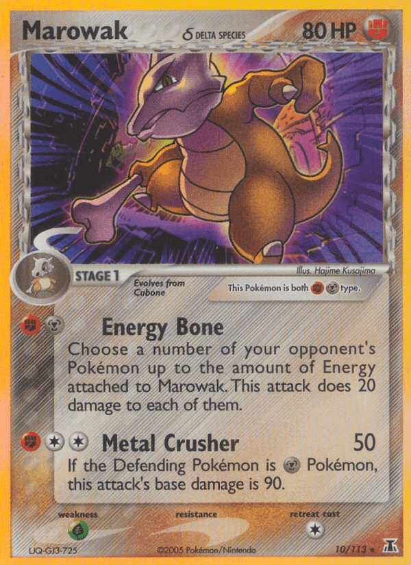 Marowak δ 10