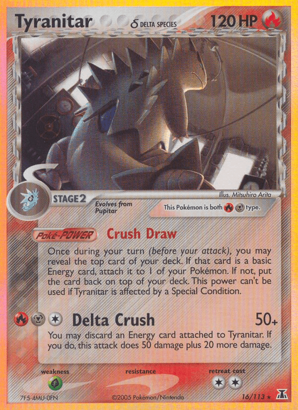Tyranitar δ 16