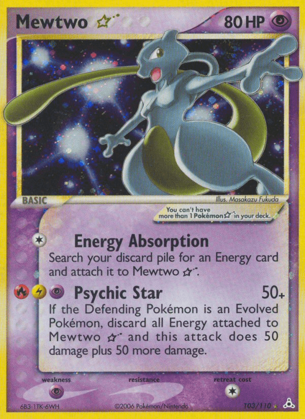 Mewtwo ☆ 103/110