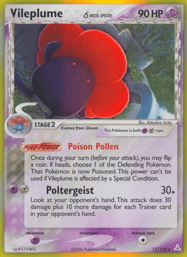 Vileplume δ 17