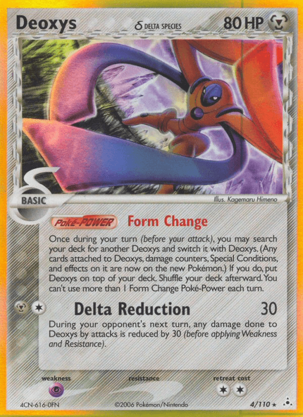Deoxys δ 4