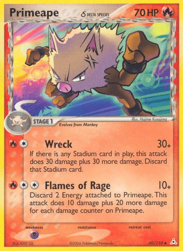 Primeape δ 50